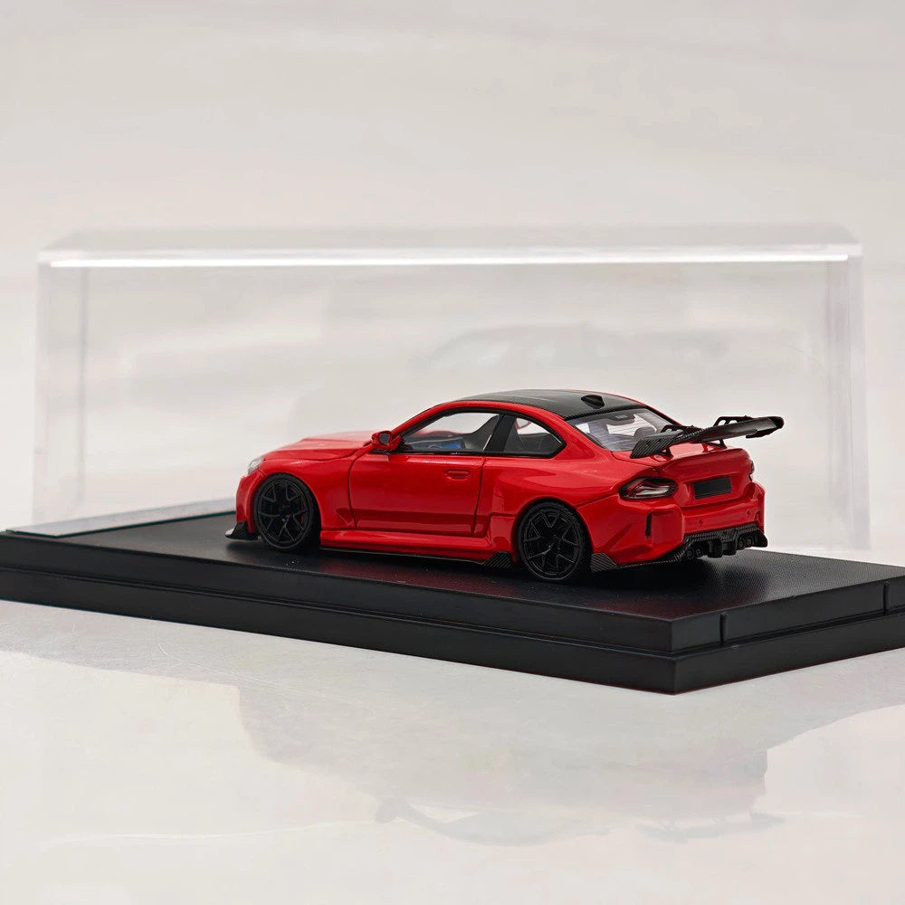 Street Weapon SW 1/64 M2 G87 MK2 ADRO wide body modification Diecast Model Car Limited Edition