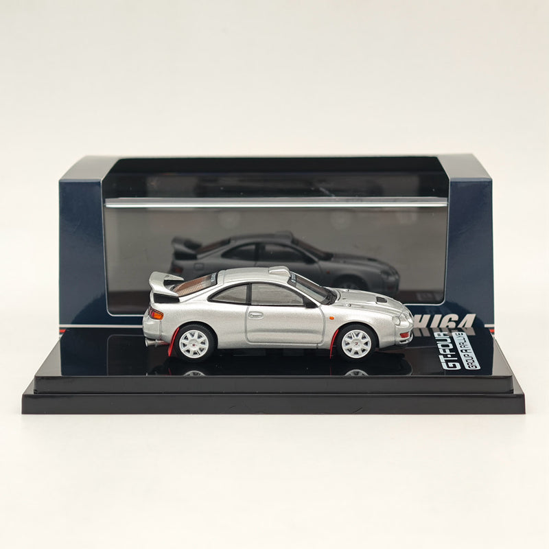 Hobby Japan 1/64 Toyota CELICA GT-FOUR WRC Edition (ST205) Customized Version / 8 Spokes Wheel HJ641064CS Silver Diecast Models Car Collection