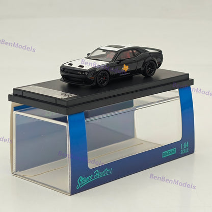 SH 1/64 Challenger Hellcat Texas State Trooper Diecast Model Car Limited Collection