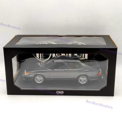 DNA Collectibles 1/18 Saab 900 Turbo T16 Airflow Grey DNA000113 Resin Model Car