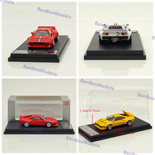 1:64 HM Ferrari 288 GTO Widebody Racing Sports Model Diecast Metal Car
