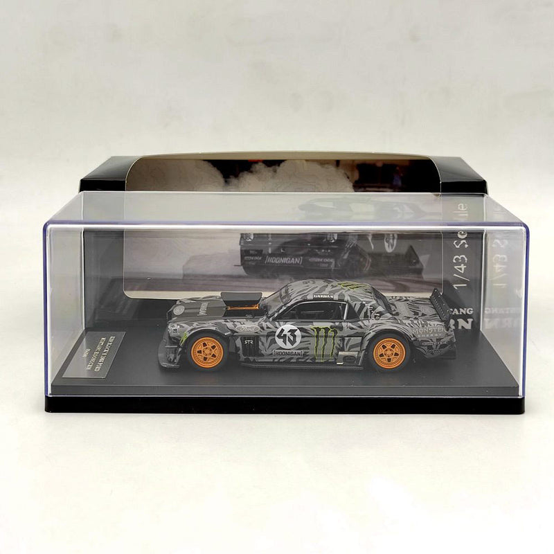 1:43 Ford Mustang 1965 Ken Block's Hoonicorn COUPE NO.43 Limited Edition Miniature Vehicle Hobby Collectible Gifts