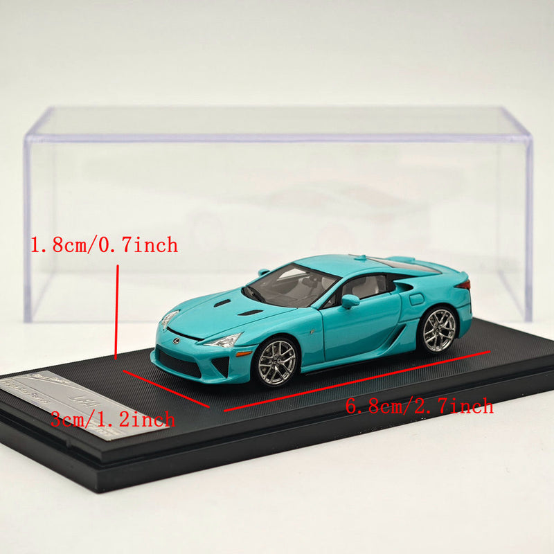 1/64 Stance Hunters Lexus LFA High REV Series Green Resin Model Car Limited 299 Collection Auto Toys Gift