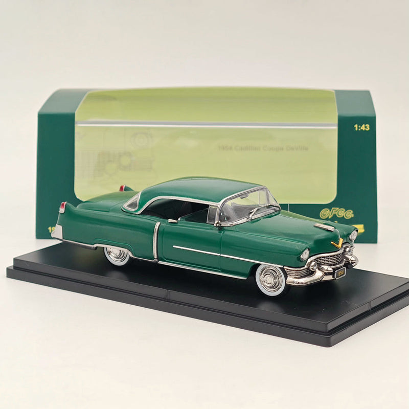 1/43 GFCC 1954 Cadillac Coupe DeVille Green Diecast Model Car Limited Collection