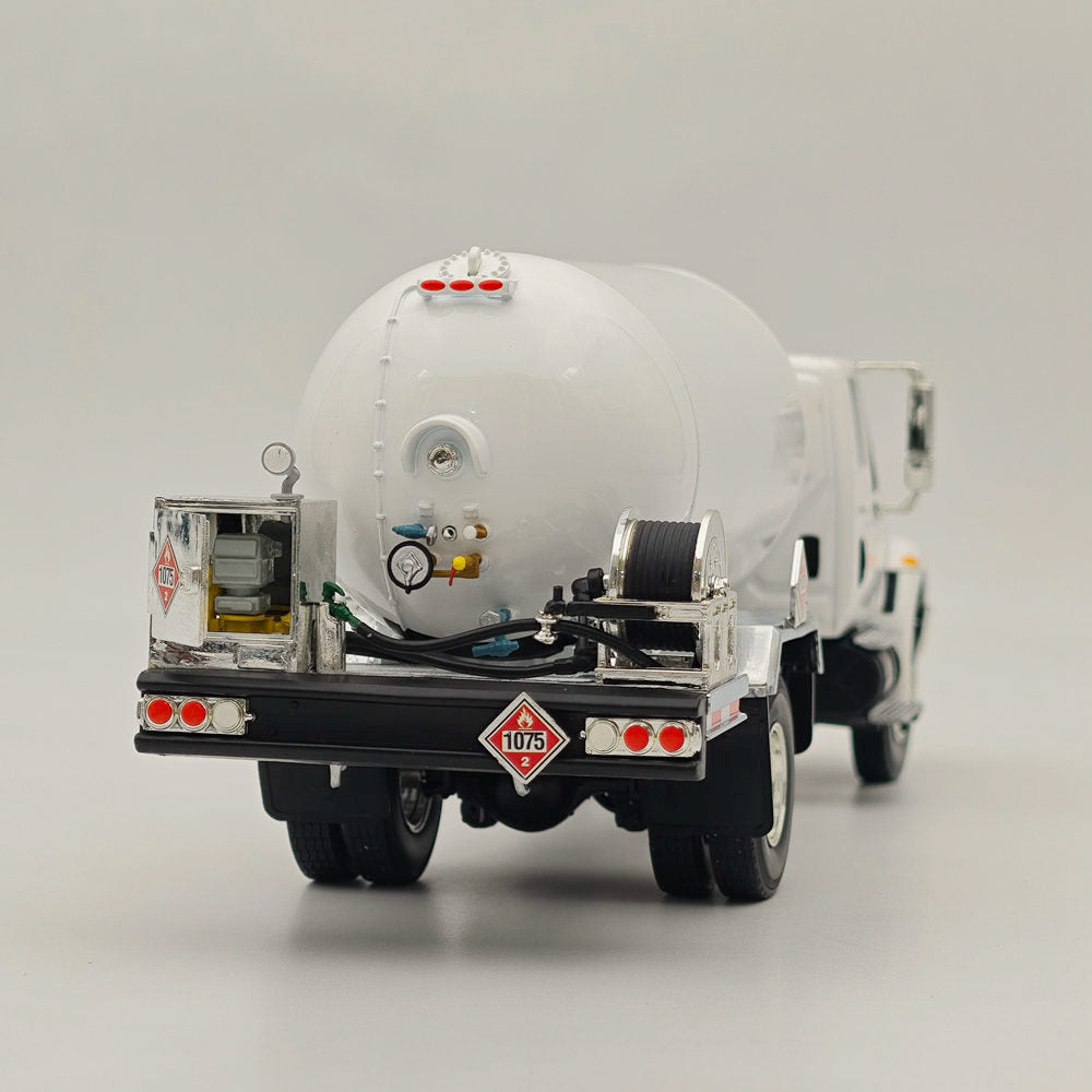 First Gear 1/34 International DuraStar Propane Truck White 10-4059 Diecast Metal