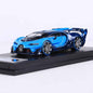 Bugatti VisonGT miniature moulée sous pression à l'échelle 1/64, jouet, modèle de voiture, collection, cadeaux, édition limitée 