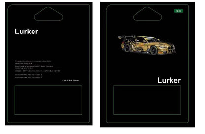 Lurker 1:64 BMW M4 GT3 Racing Car Racing Edition Diecast Toys Car Model Gifts