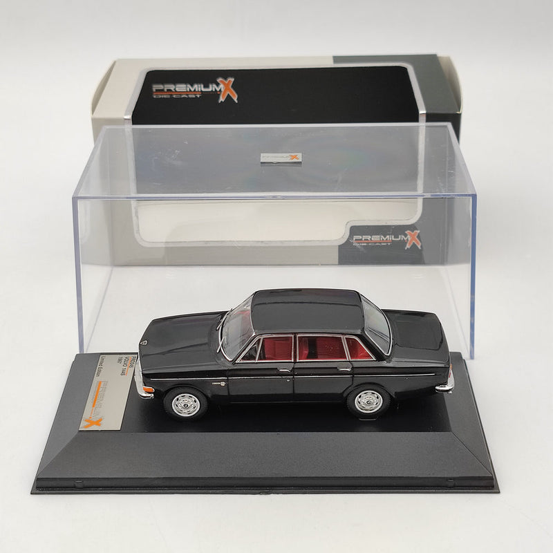 Premium X 1:43 Volvo 144S 1967 Black PRD245 Diecast Models Car Collection Toys Gift