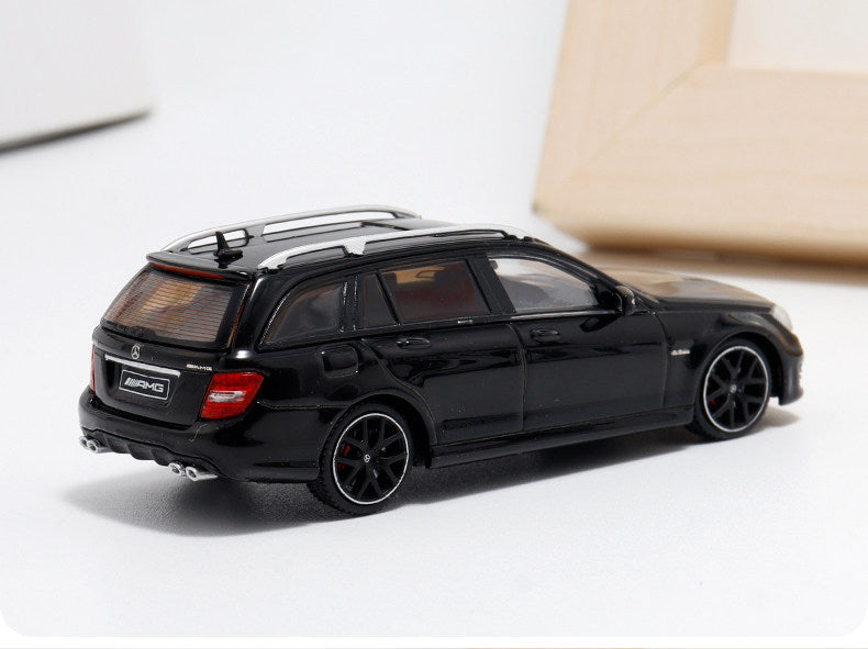 Flame 1:64 C63 V8 Edition 507 Wagon Travel Simulation Alloy Car Model