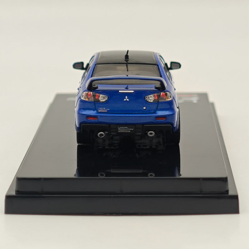 Hobby Japan 1/64 Mitsubishi Lancer Evolution X Final Edition Blue HJ642053CBL