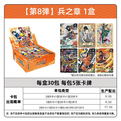 Naruto Official Trading Card Premium Booster Box TCG Anime Kayou NR-CC-B008 NEW