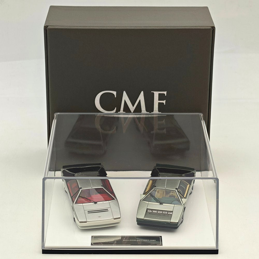 CMF 1/43 Bulldog Concept 1980 Double Set Resin Model Car Ltd Ed 99 Sets