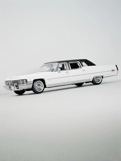 MK Miniatures 1/64 Fleetwood 75 Lengthened Diecast Model Car Limited Collection