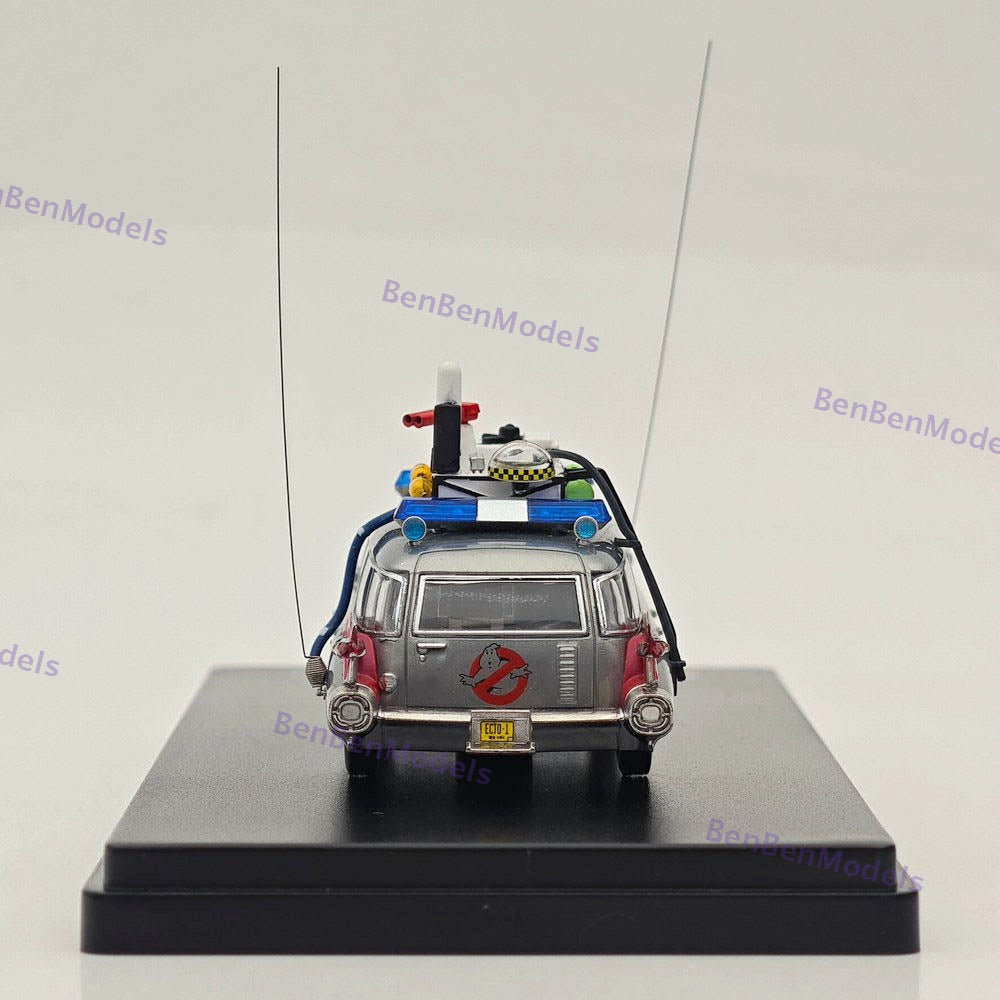 1:64 YS Ghostbusters Ecto-1 Varnish Diecast Model Minicar Limited