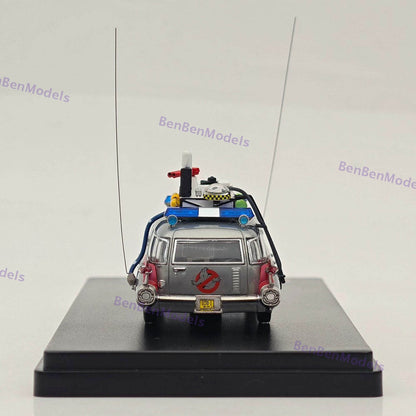 1:64 YS Ghostbusters Ecto-1 Varnish Diecast Model Minicar Limited