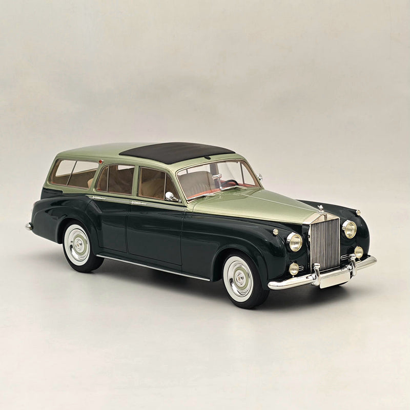 Cult 1/18 Rolls Royce Silver Cloud II Harold Radford 1959 Resin Model Car Green Used