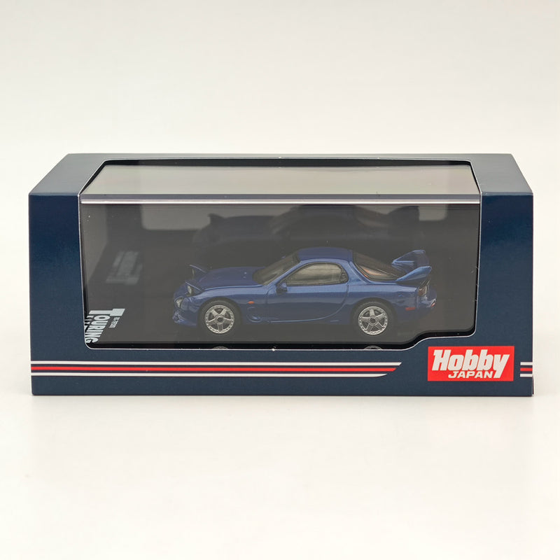 1/64 Hobby Japan Mazda RX-7 FD3S A-Spec. HJ643007CCBL Innocent Blue Mica Diecast