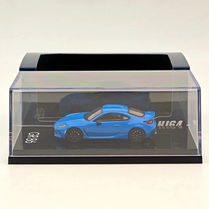 Hobby Japan 1:64 GR86 RZ With Rear Spoiler Diecast Alloy Model Car HJ644048BL