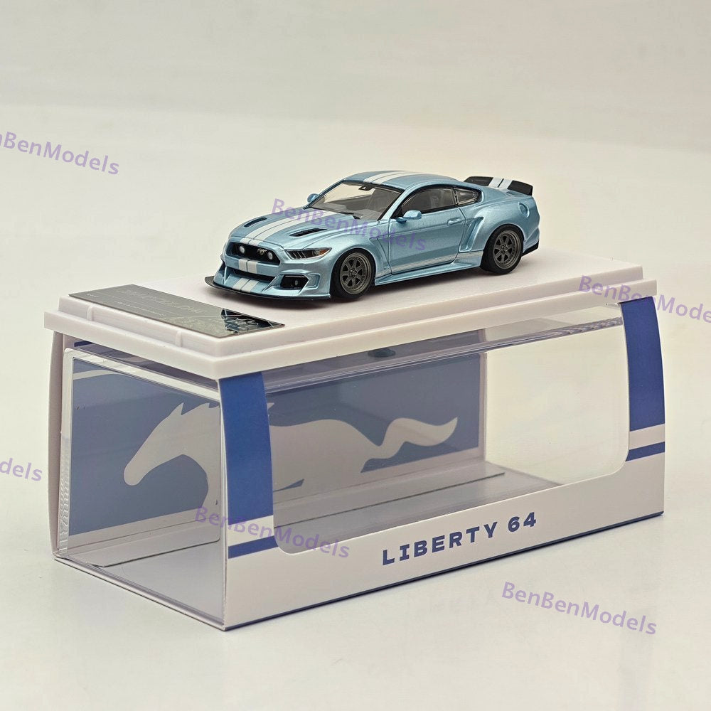 1:64 Liberty Mustang Clinched Widebody Muscle Sports Diecast Metal Car