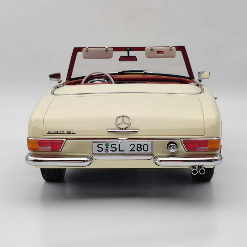 Premium ClassiXXs 1:12 MERCEDES BENZ 280SL PAGODA (W113) SPIDER OPEN 1968 Beige Toys Car Gift