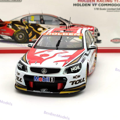 Classic Carlectables 1:18 Garth Tander's 2013 Toll VF Commodore #2 18534