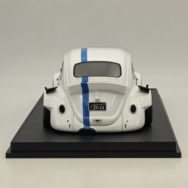 1/18 RAM Collectibles Volkswagen VW Beetle RWB Robert Design White Resin Limited