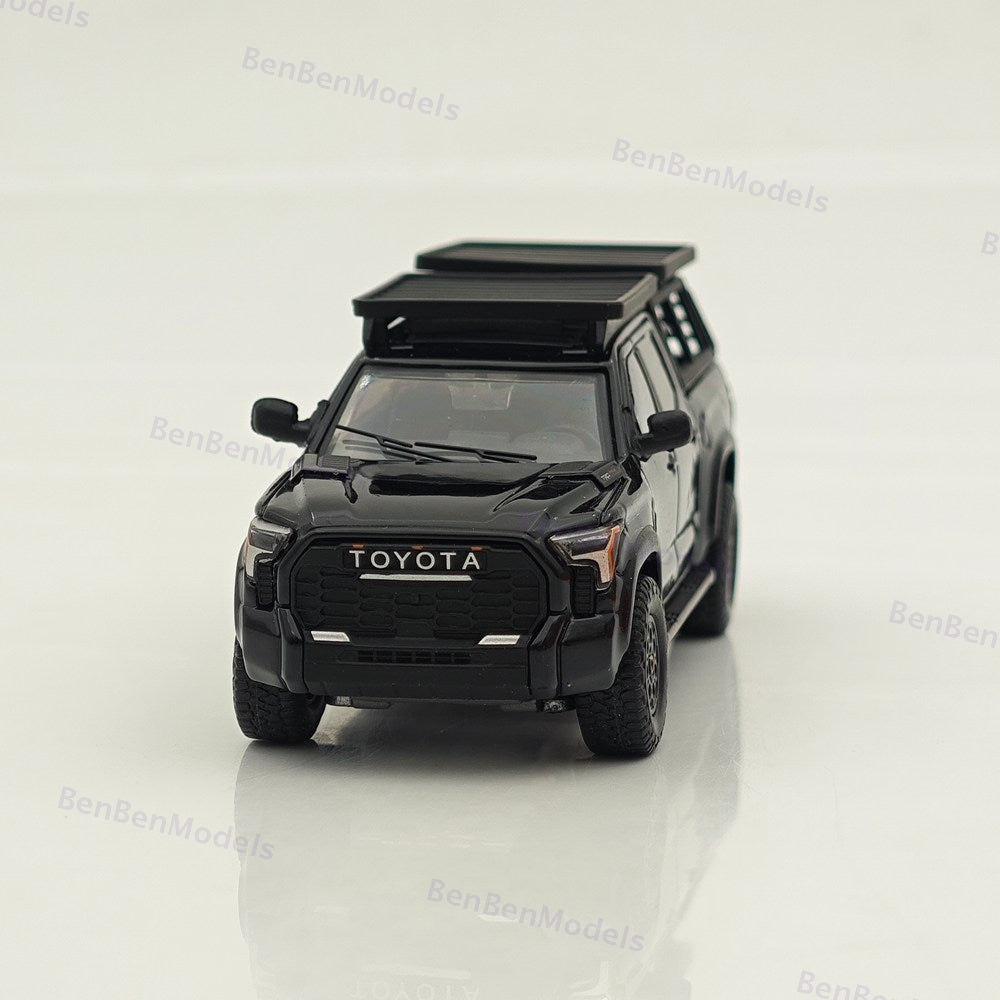 1:64 GCD Toyota Tundra PickUp MK3 XK70 TRD Pro Black Diecast Model Car Limited