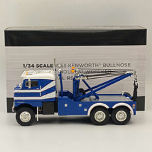 FIRST 1/34 1953 Kenworth Bullnose Heavy-Duty Holmes Wrecker Blue 10-4278 DIECAST Model Truck Collection
