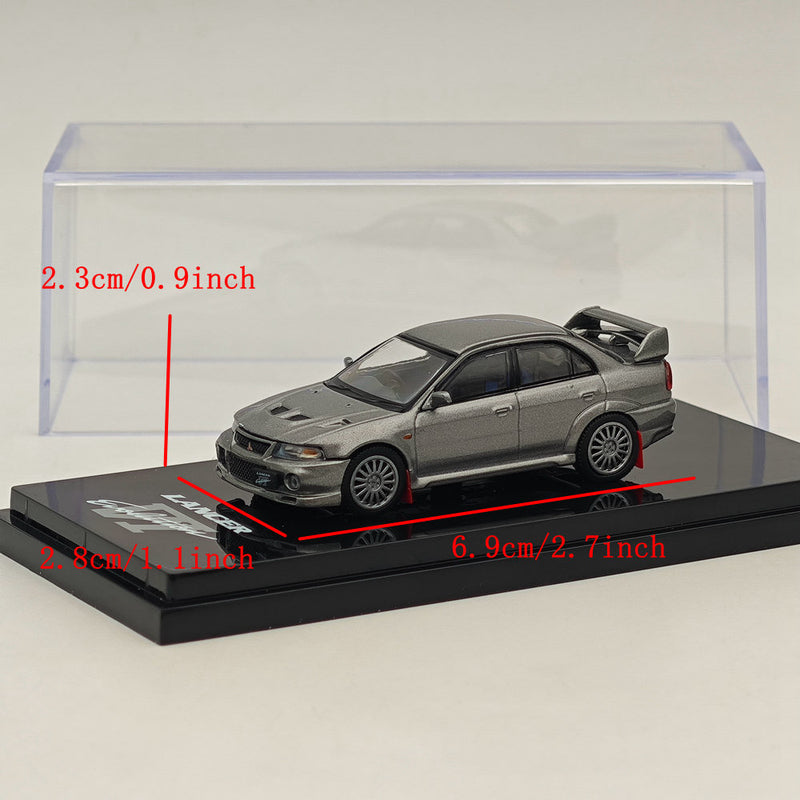 Hobby Japan 1/64 Mitsubishi Lancer GSR Evolution VI (CP9A)1999 HJ642033AS Silver