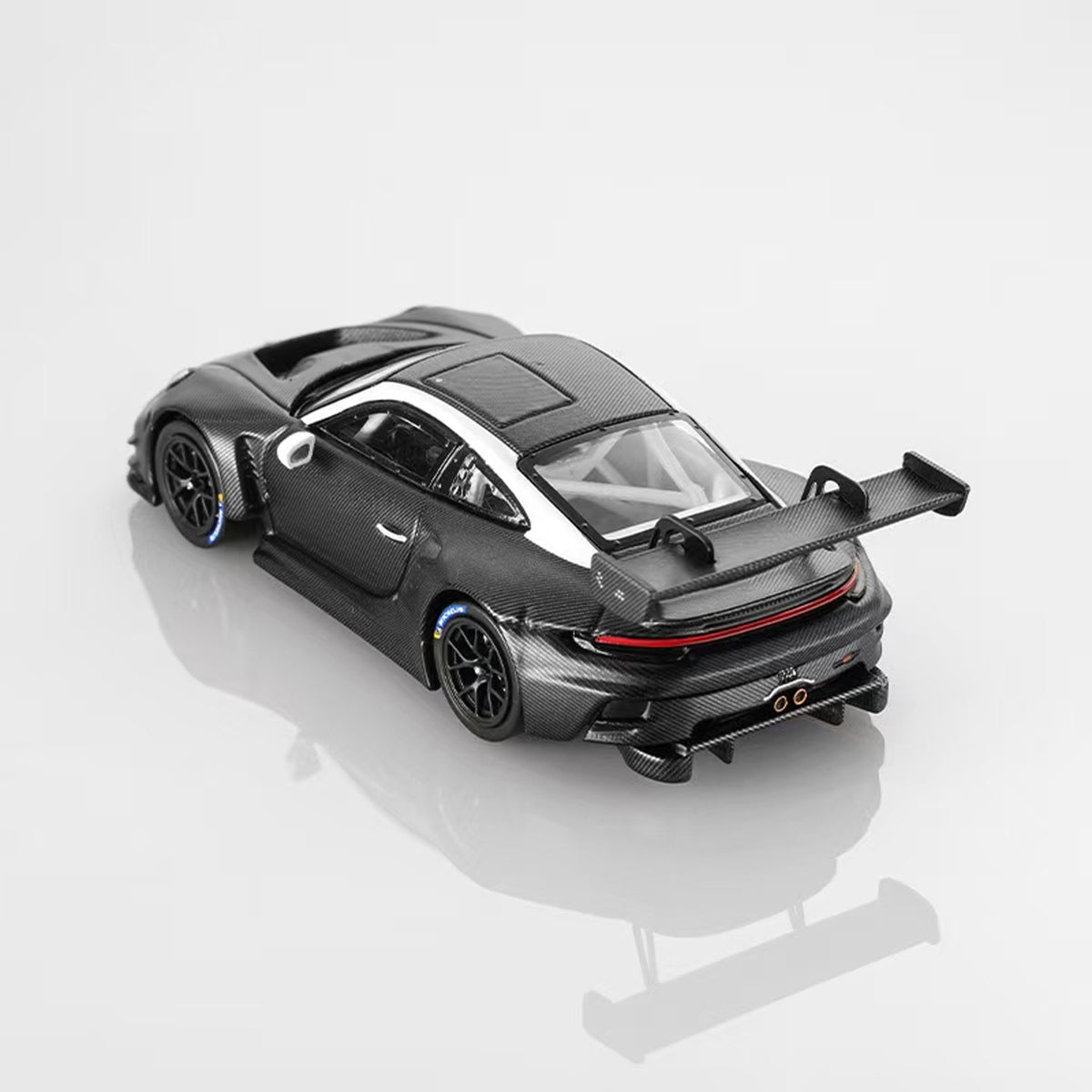 911 GT3 R Full Carbon Fleet Delivery Version Happycar HC 1:64 Alloy Car Model