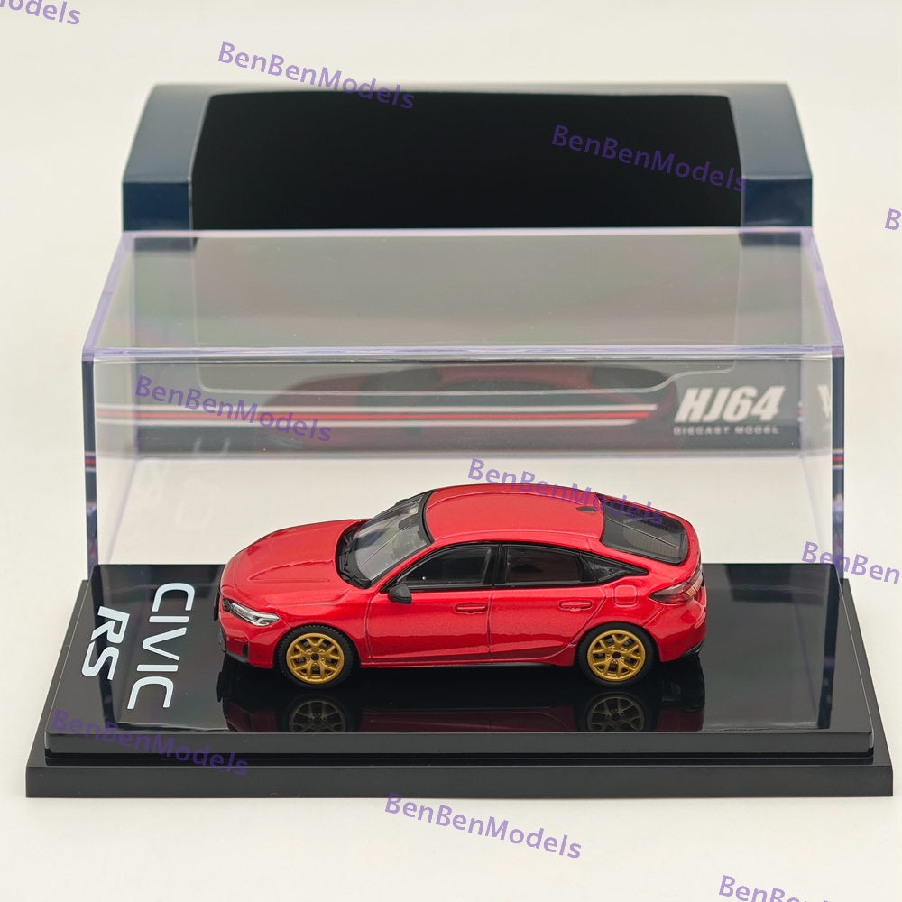 1/64 Hobby Japan CIVIC RS Customized Version Diecast Model Cars Limited
