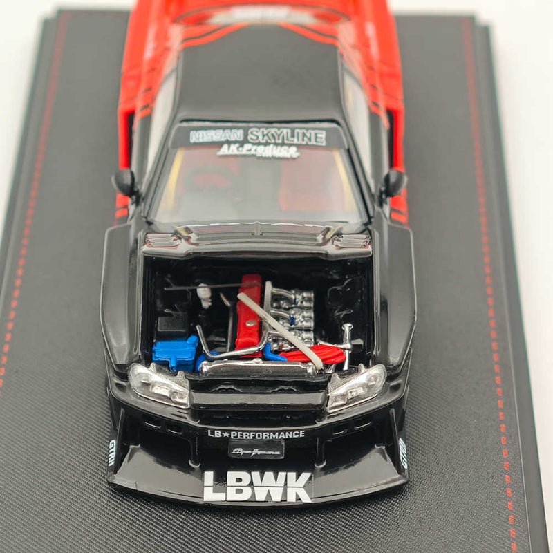 1:64 Street Weapon Nissan Skyline LBWK ER34 Super Silhouette ADVAN Diecast