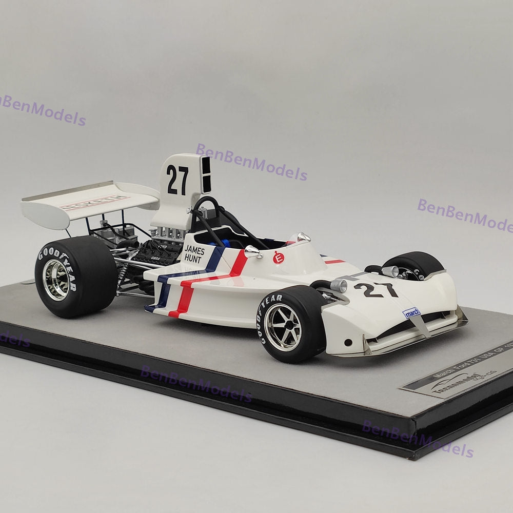 1/18 Tecnomodel March Ford 731 1973 USA GP #27 James Hunt TM18-289D Resin Model