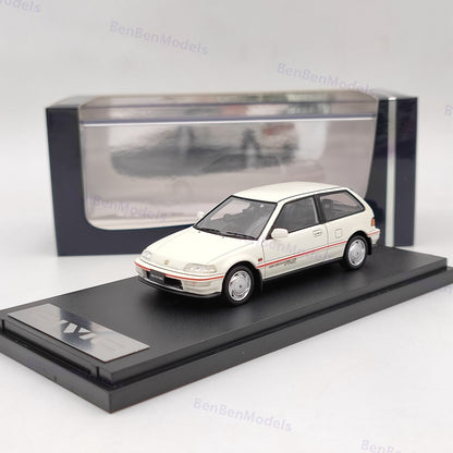 Mark43 1:43 CIVIC VTEC EF9 SiR II White PM4396W Resin Model Car Limited Edition