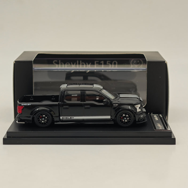 Funny Model 1/64 Scale Ford SHELBY F-150 Shelby Super Snake Pickup Diecast Black