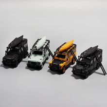 Voiture miniature moulée sous pression Master 1:64 Land Rover Defender 110 - Jouets pour loisirs - Cadeaux de collection avec accessoires 