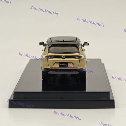 1/64 Hobby Japan VEZEL e: HEV PLaY Sand Khaki Pearl Diecast Model Car HJ642071K