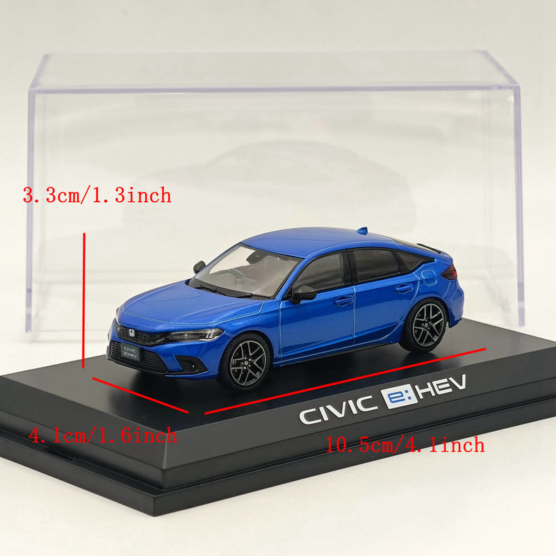 Hobby Japan 1/43 Honda CIVIC(FL4) e:HEV Plemium Crystal Blue Metallic HJ433003BL