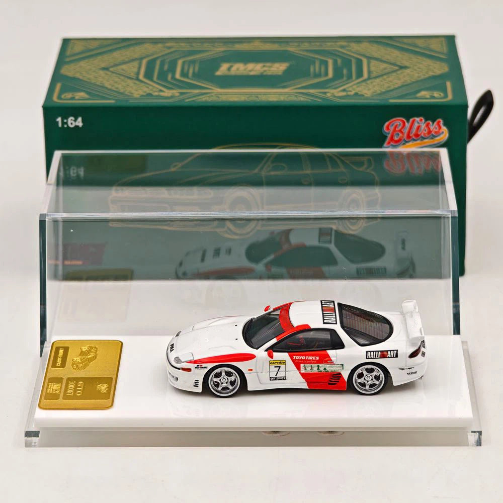 Bliss 1:64 GTO 3000GT Coupe JDM TMCS 2026 MY Petrol Livery Diecast Model Car Collectible