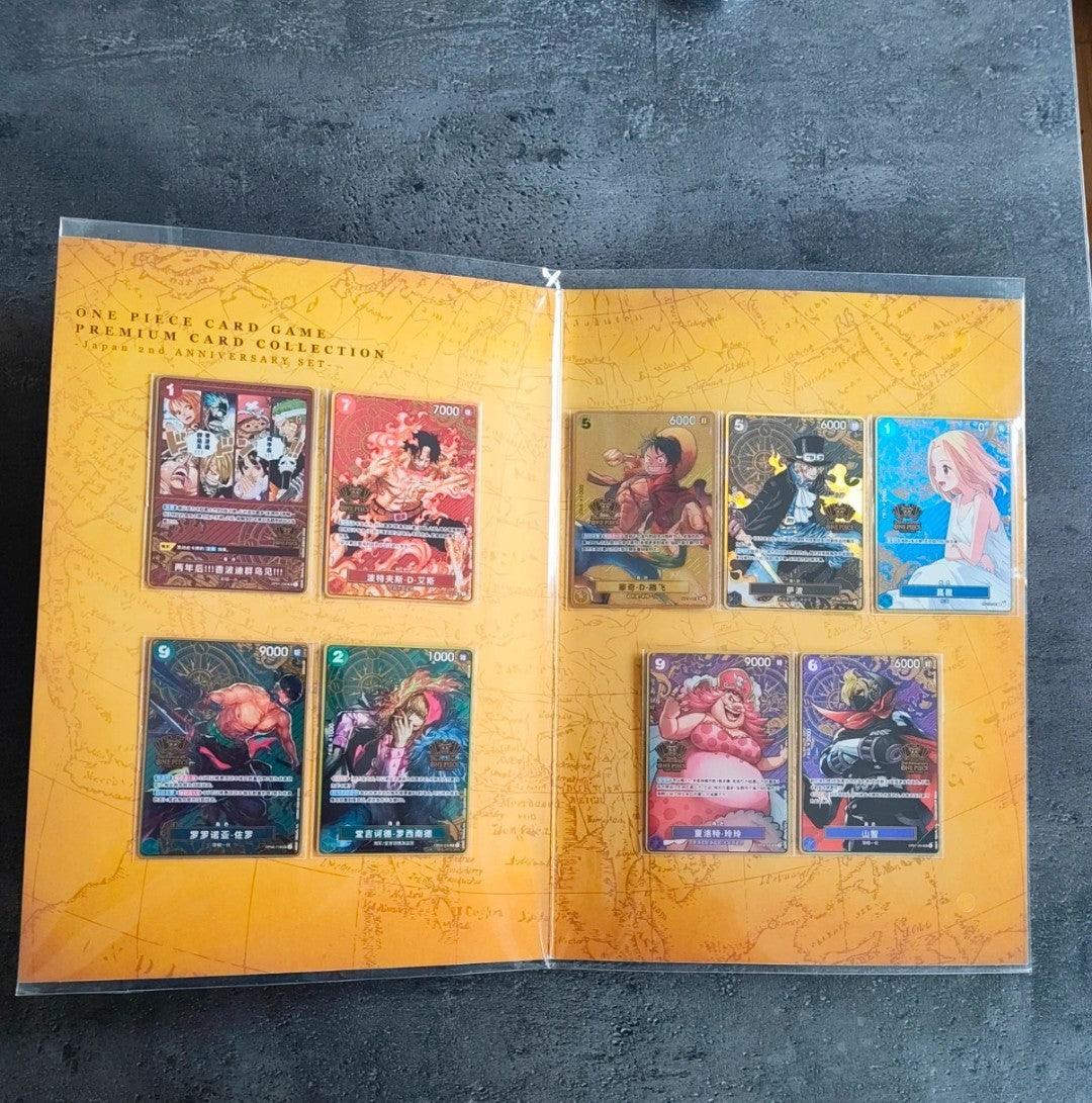 One piece card game 2nd Anniversary set CHINESE Limited 3000 New Sealed