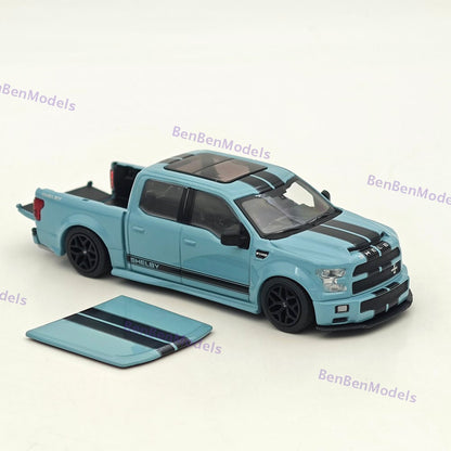 1:64 Funny Model F15 F-150 Super Snake Shelby Pickup Sport Truck Diecast