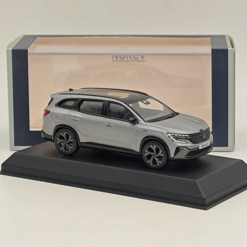 1/43 Norev Renault Espace E-tech Full Hybrid Diecast Model Cars Collection Grey