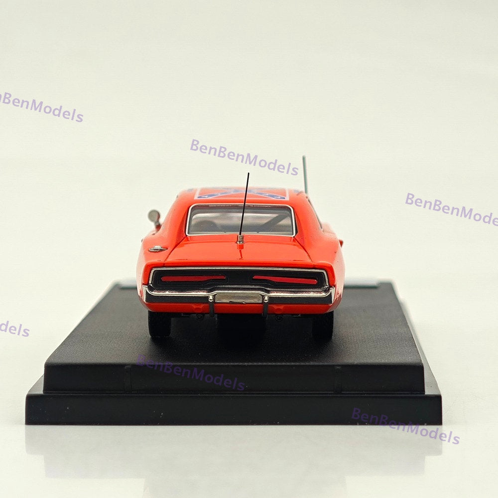 1:64 Mini Forge 1969 Charger General Lee Red Diecast Metal Car Limited