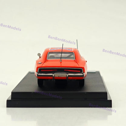 1:64 Mini Forge 1969 Charger General Lee Red Diecast Metal Car Limited