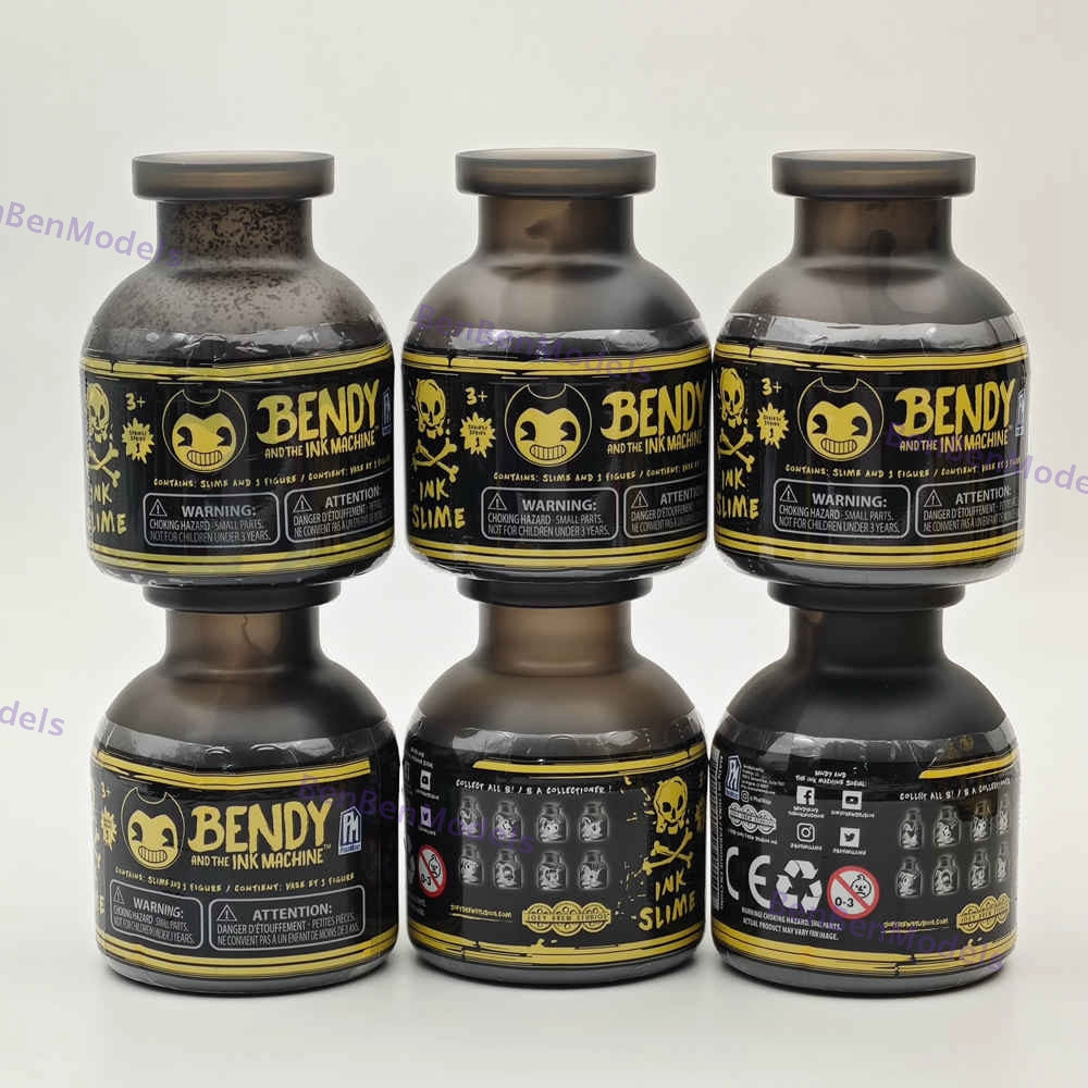Bendy and the Ink Machine Ink Slime with Mystery Figure Head-Assorted Blind Jar