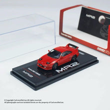 INNO 1:64 MR2 SW20 Red Diecast - Car Model Pop-Up Lights Collectible Gift