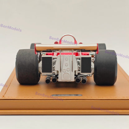 1/18 Tecnomodel Ferrari F1 312 B3-73 #4  MONACO GP 1973 ARTURO MERZARIO Red