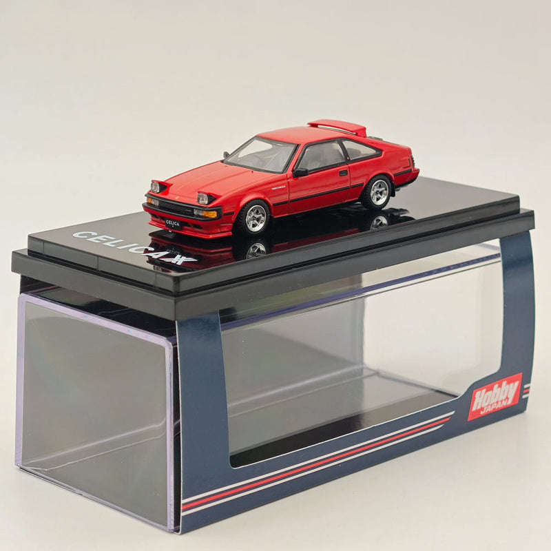 1:64 Hobby Japan Toyota Celica XX (A60) 1983 2000GT TWINCAM24 Customized Red Diecast Models Car Collection