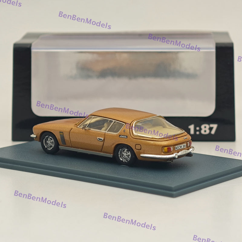 1/87 NEO SCALE MODELS Jensen Interceptor III Resin Car Limited Collection Brown