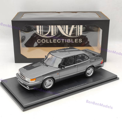 DNA Collectibles 1/18 Saab 900 Turbo T16 Airflow Grey DNA000113 Resin Model Car